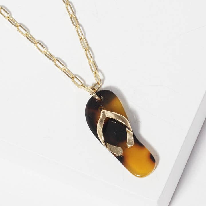 Acetate Flip Flop Pendant Beach-Themed Necklace and other Purchase Wholesale tidewater flip flops. Free Returns & Net 60 Terms on Faire trending on Faire.