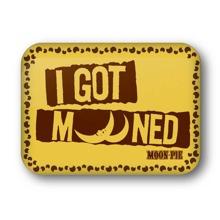 BetterMagnets.com by Design Studio 88 Inc - Vente Aimants - MoonPie® J'ai été luné - Aimant sous licence officielle0