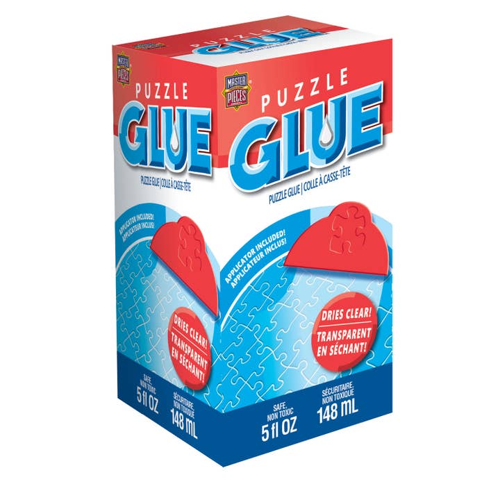 Masterpieces Puzzles - Wholesale Puzzle - Adult - Puzzle Glue with Applicator - 5 oz