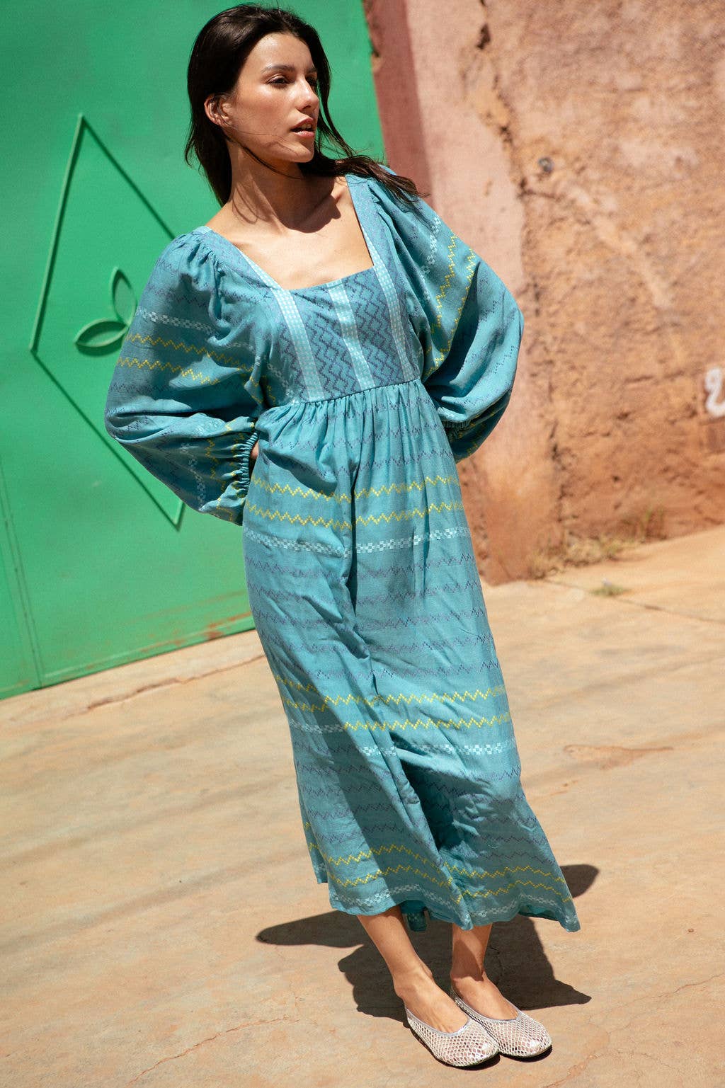 pītusa – wholesale Klänning - Dam – Patchwork Prairie Klänning
1