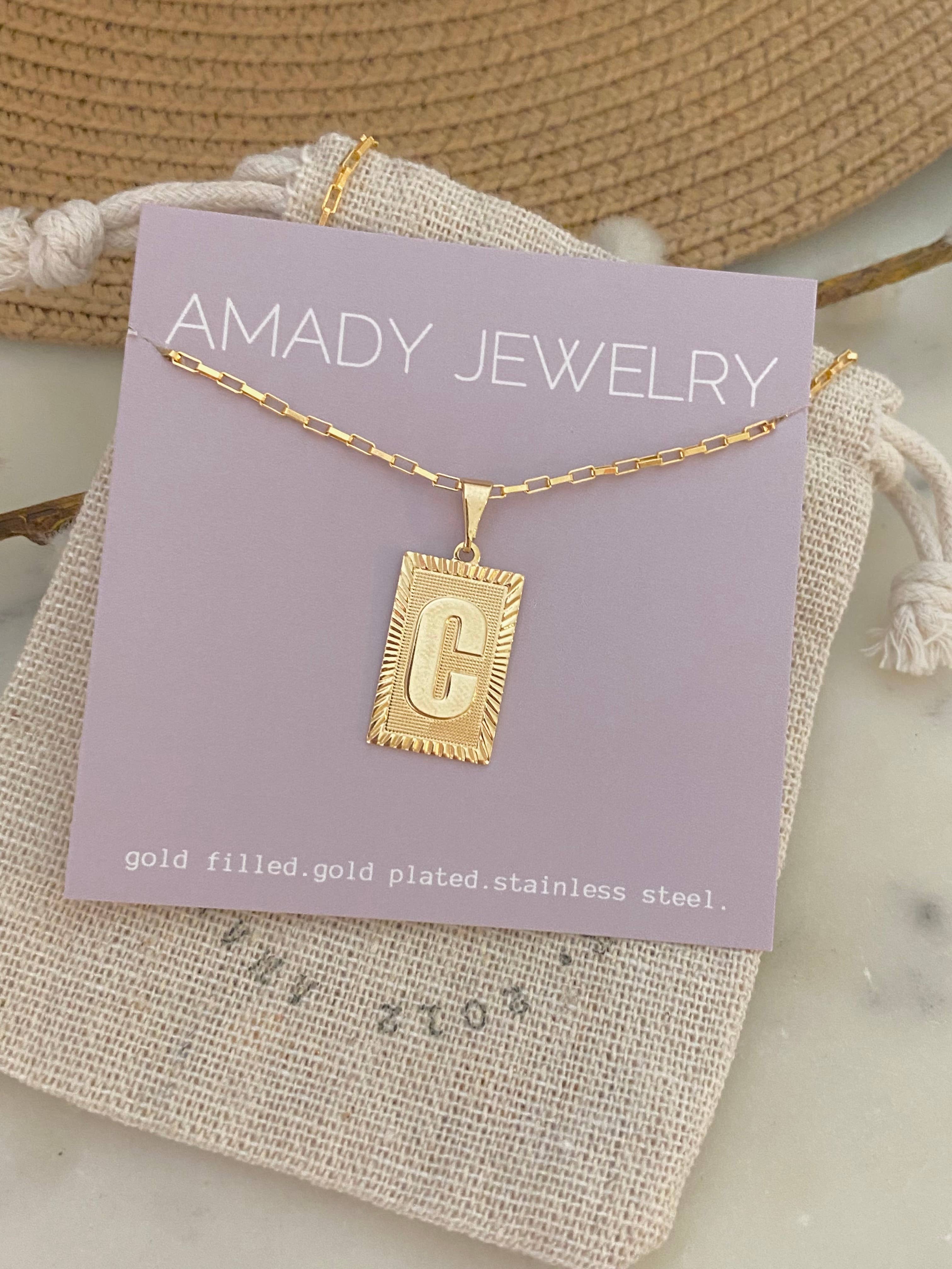 Amady Jewelry – Großhandel Kette mit Anhänger/Charm – Halskette mit 18 Karat Gold gefüllt, wasserdicht6