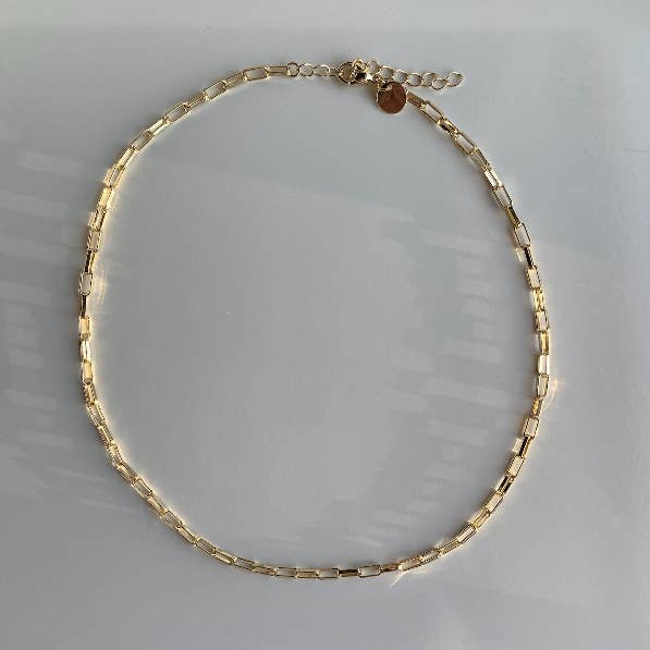 The Sis Kiss - Wholesale Link & Chain Necklace - Islander Paperclip Chain - Threader Chain Layer with Charms 5