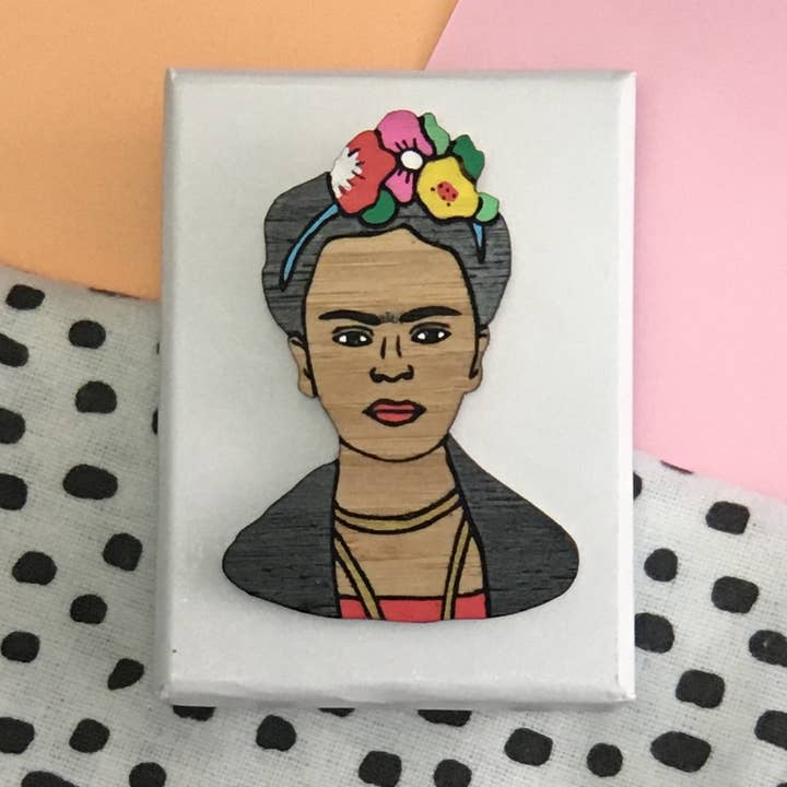 Milk Thieves - Wholesale Brooch - Brooch: Frida Kahlo0