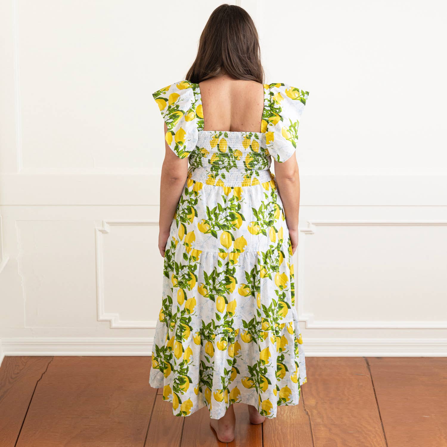 8 Oak Lane - Wholesale Dress - Women's - Lemonade Smocked Flutter Sleeve Dress1