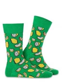 Zitronensocken//Fruchtsocken//Geschenk für Herren/ für den Großhandel von Socksbros LTD
