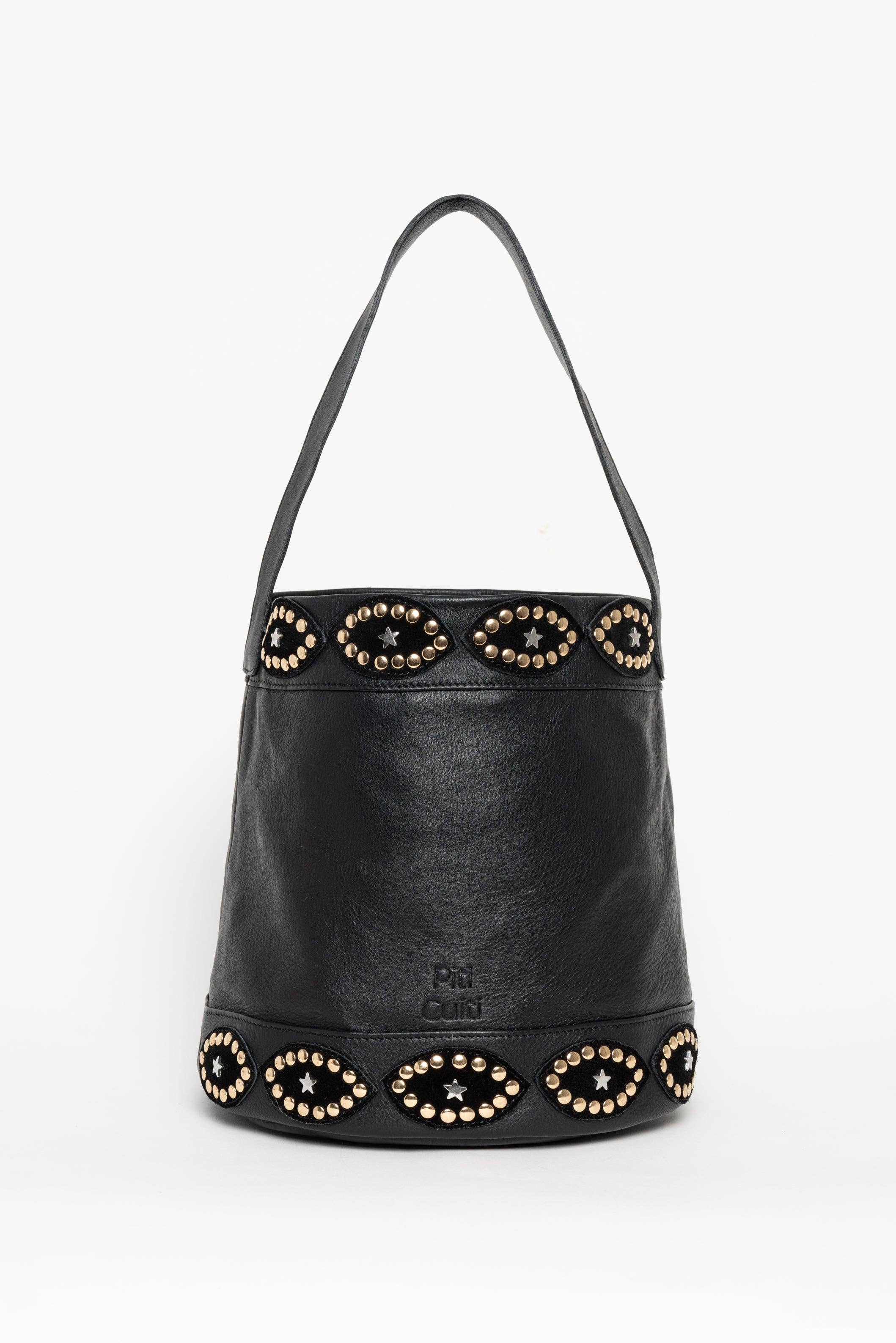 Piti Cuiti - Wholesale Shoulder Bag - Women's - SARA BLACK BAG4