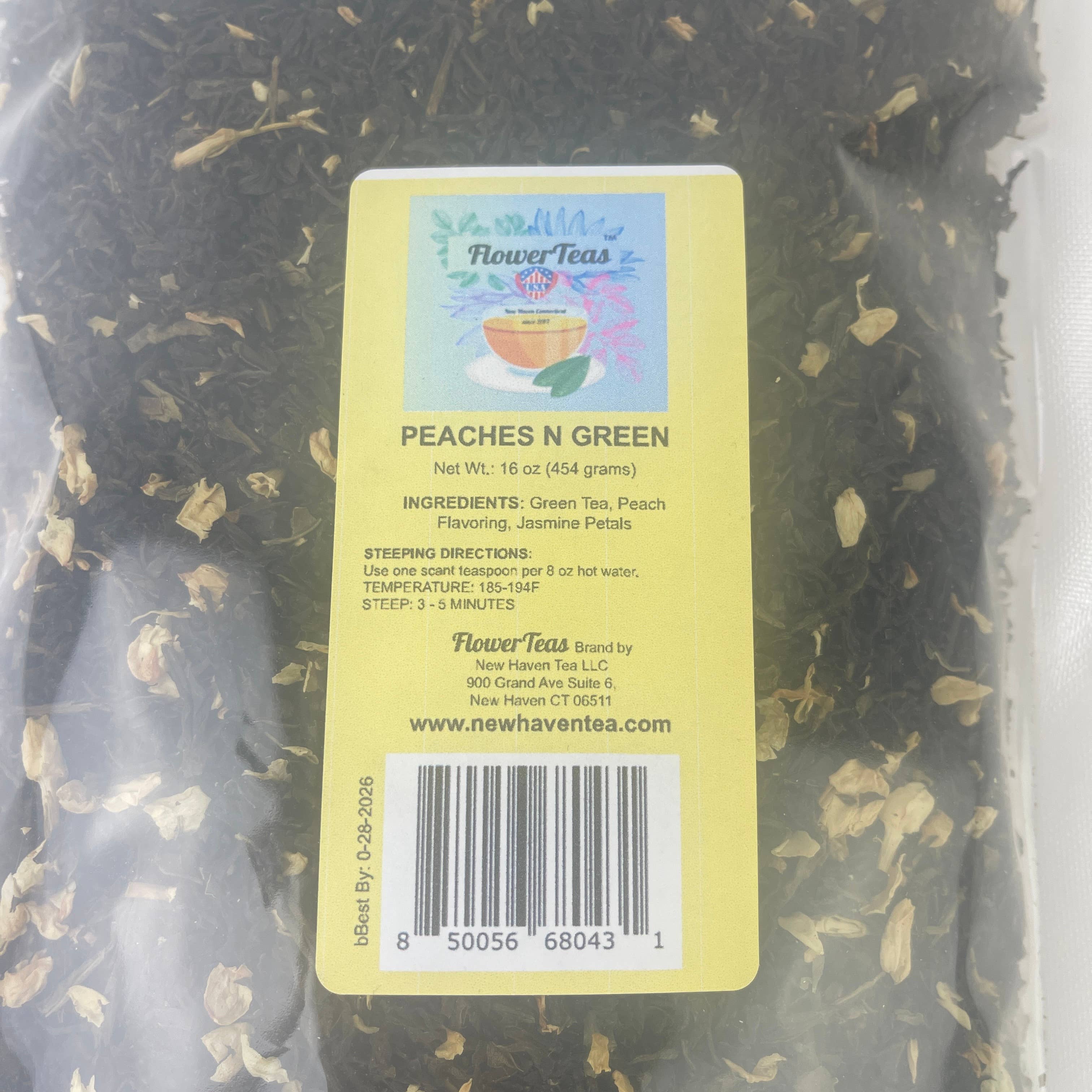 FlowerTeas – Engroshandel Løs te – Løsbladet te i løs vægt 1 lbs Kommerciel brygning Fødevareservice101