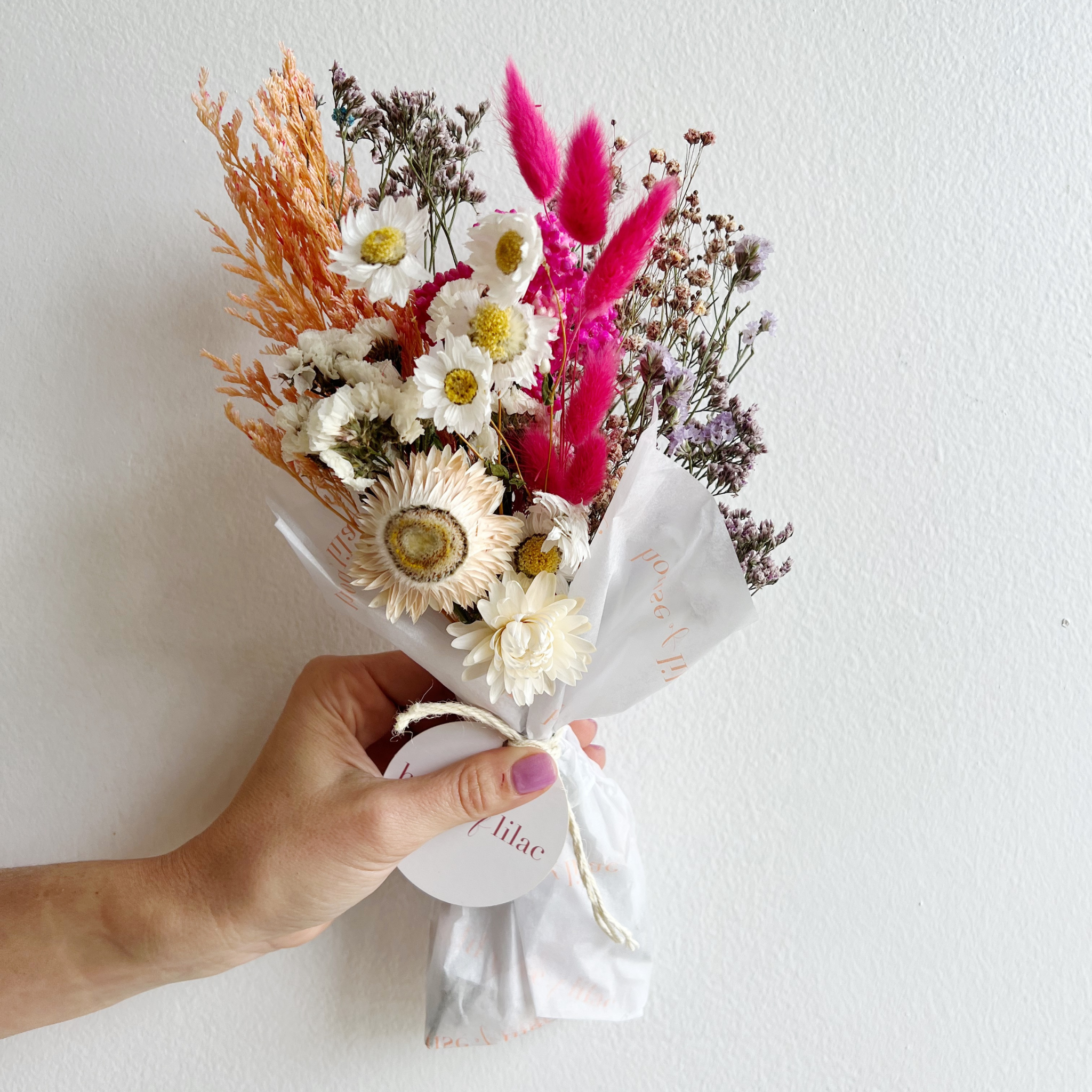 House of Lilac - Wholesale Dried/Pressed Flowers - Wanderlust Dried Flower Mini Bouquet2