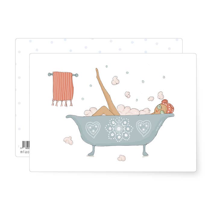 Today is a beautiful day | postcard for wholesale by MIAO Papeterie