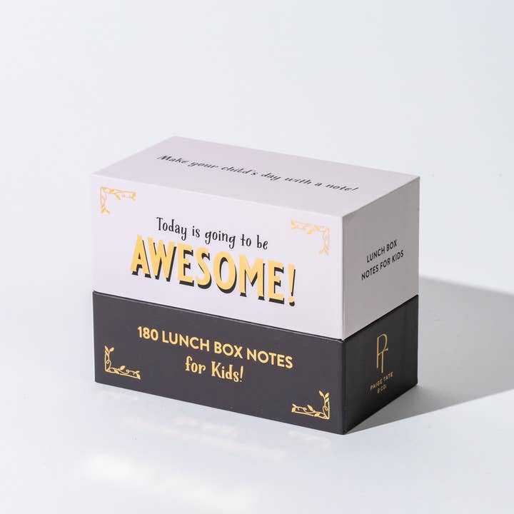 Paige Tate & Co. - Wholesale Stationery/Notecard Set - Lunch Box Notes for Kids (Back to School)