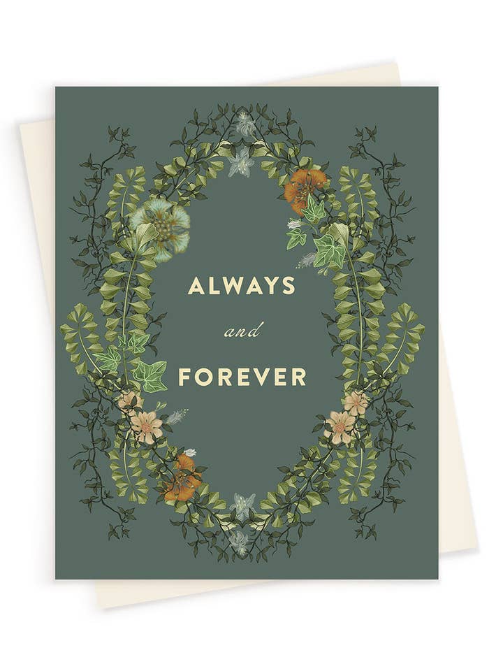 Liebe | Immer und Ewig | Grußkarte für den Großhandel von LINNA