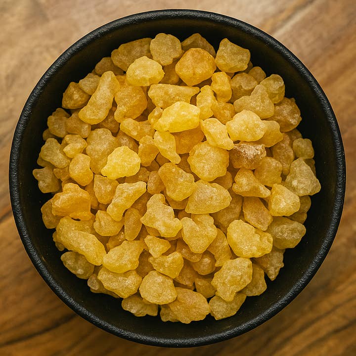Peruanische Goldene Copalharzstücke (Protium Copal) für den Großhandel von LA Herb