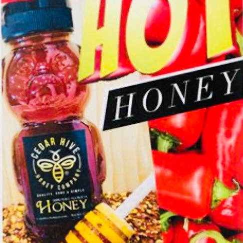 Hot & Smoky Honey for wholesale by CEDAR HIVE HONEY COMPANY INC