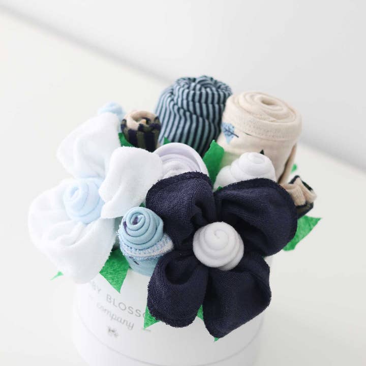 Baby Blossom Company - Wholesale New Mom Gift Box/Set - Baby Boy Gift Box Collection - Fox12