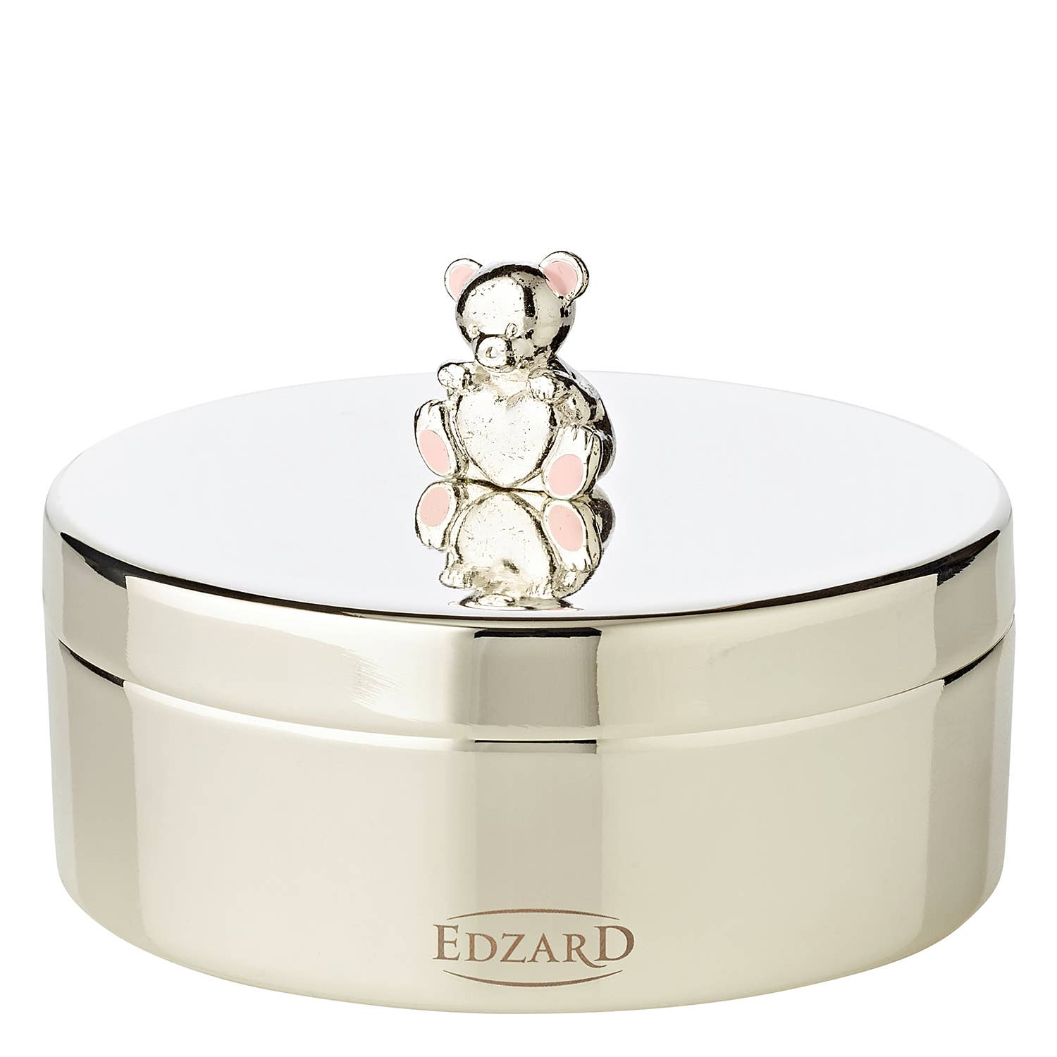 EDZARD - Wholesale Jewelry Box/Organizer - Tooth Box Jewelry Box Mama Bear, silver-plated0