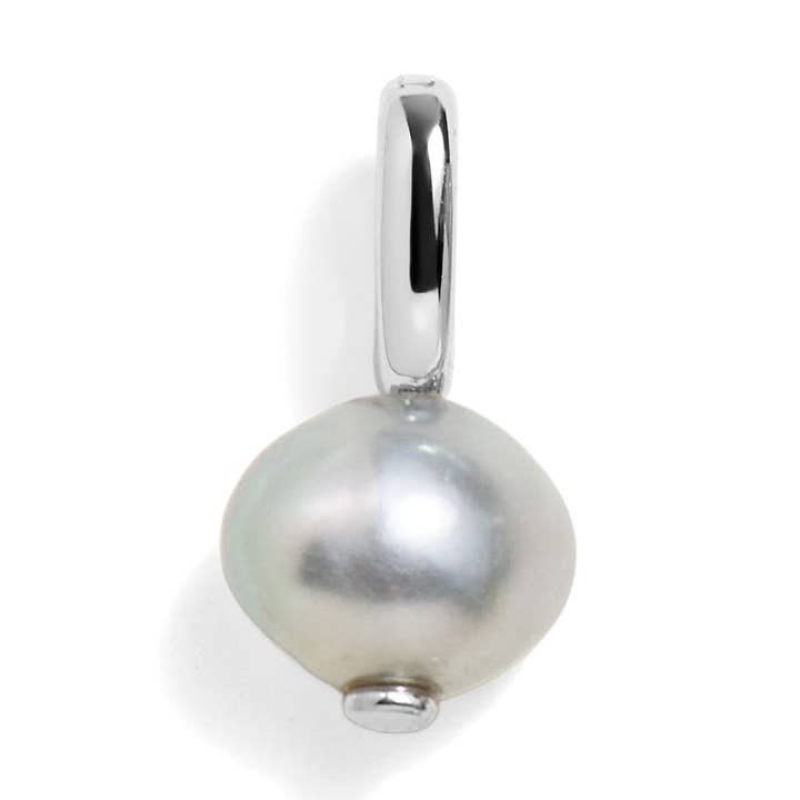 Gray Pearl Charm for wholesale by Wear Felicity