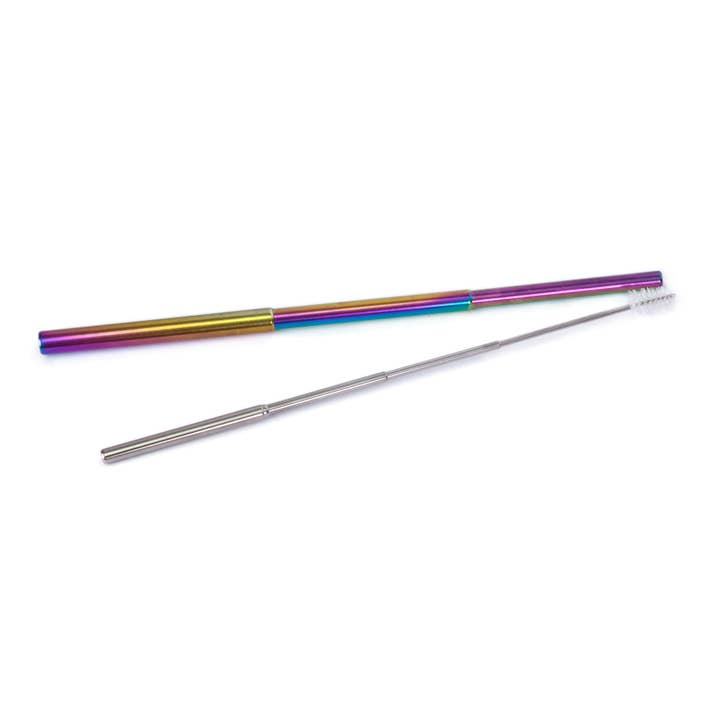 Helio Ferretti - Wholesale Drinking Straw - TELESCOPIC STAINLESS STEEL STRAW HOLO HF1