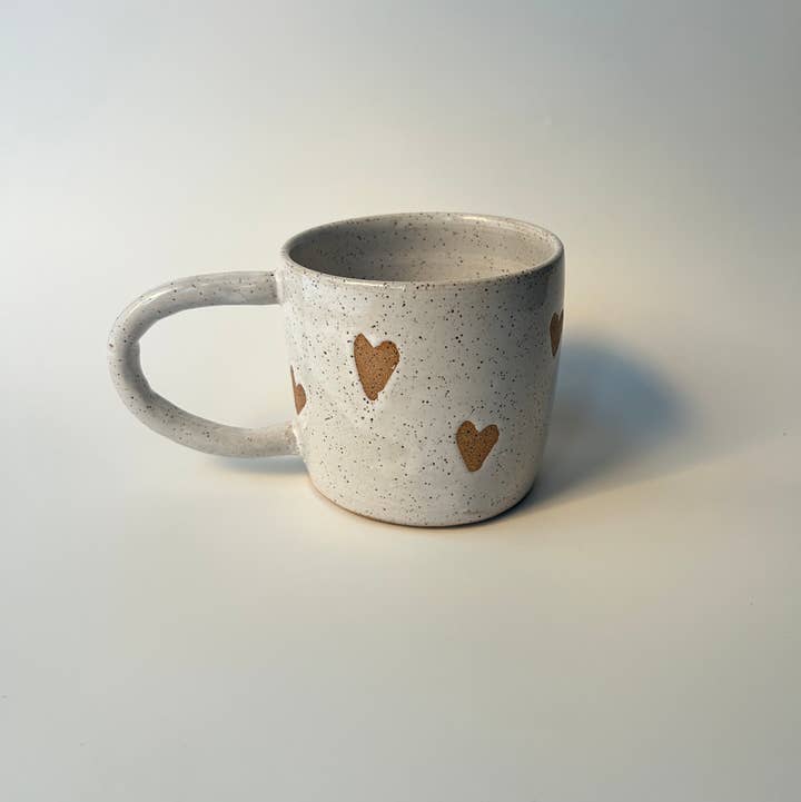 Sarah Mennell Ceramics - Wholesale Coffee Mug - Handmade Ceramic Mug – Heart1
