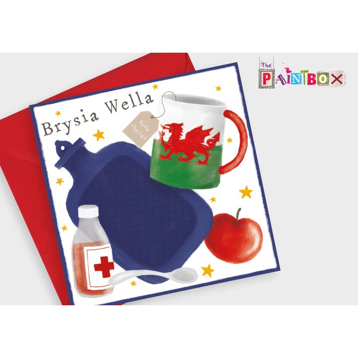 Brysia Wella - Word snel beter Warmwaterkruik, mok drakenpakket x6 Kaarten voor wholesale door The Paintbox