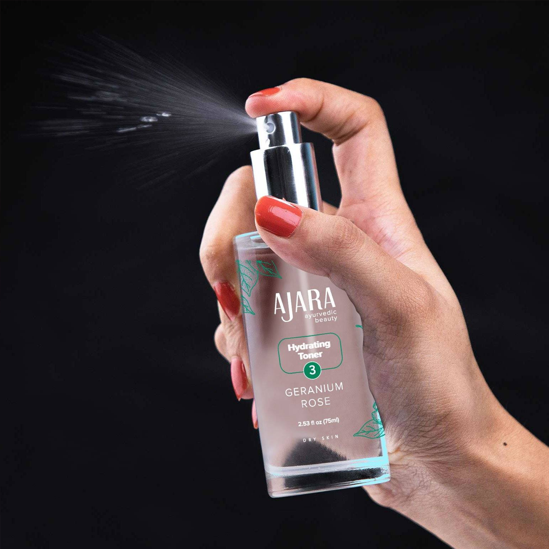 The Ayurveda Experience - Wholesale Toner voor gezicht - Toner voor geraniumroos1