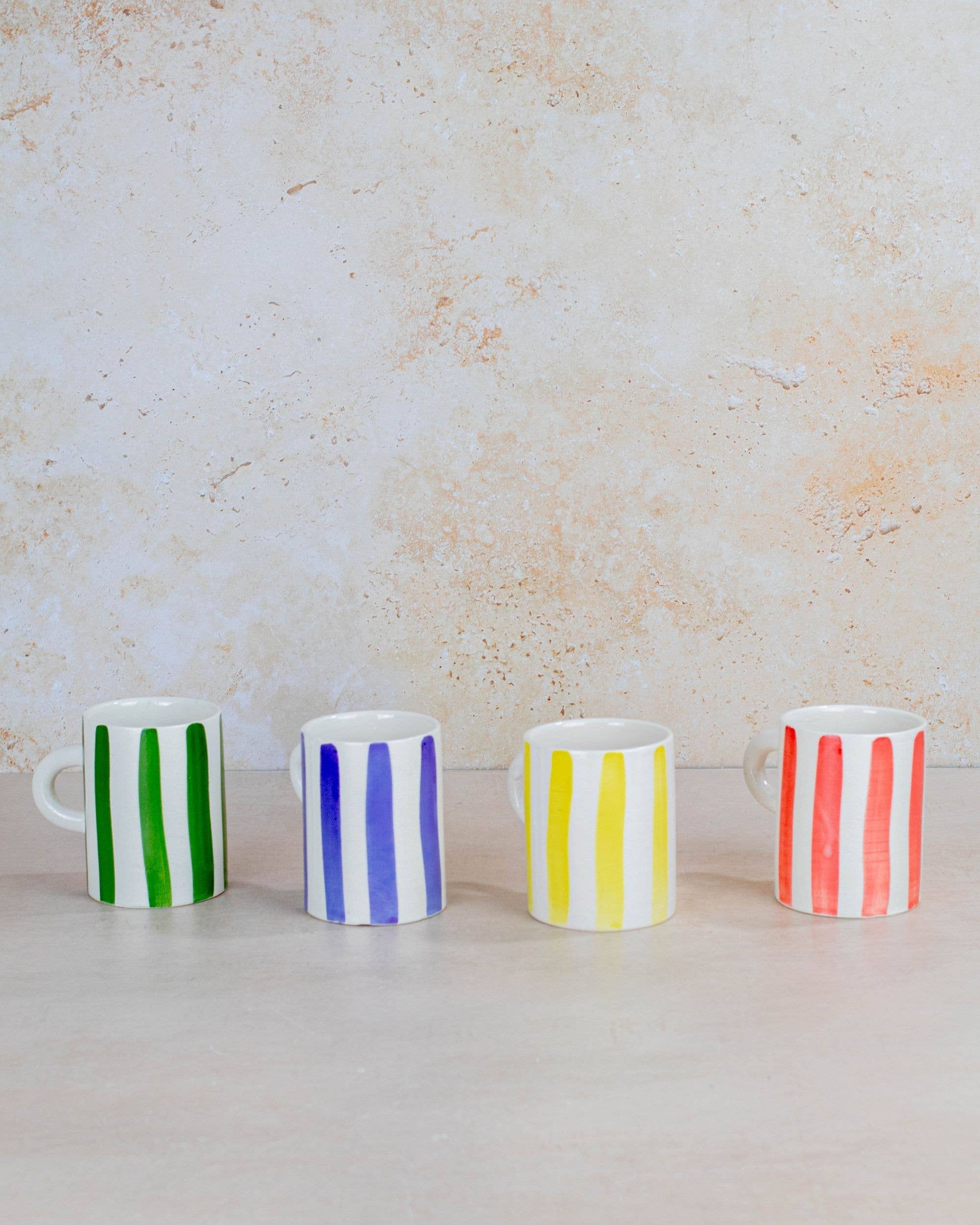 Maison Berber – wholesale Coffee mug – Moroccan Striped Mug7