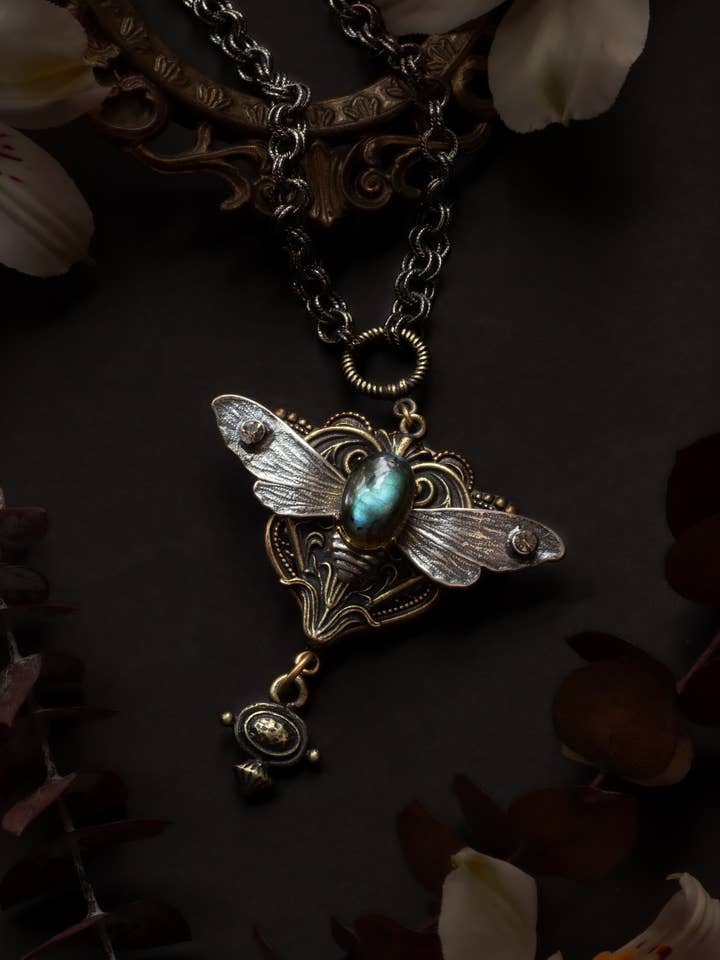 Amuleto Broodrite de Cigarra de Prata por atacado de Trollbinde