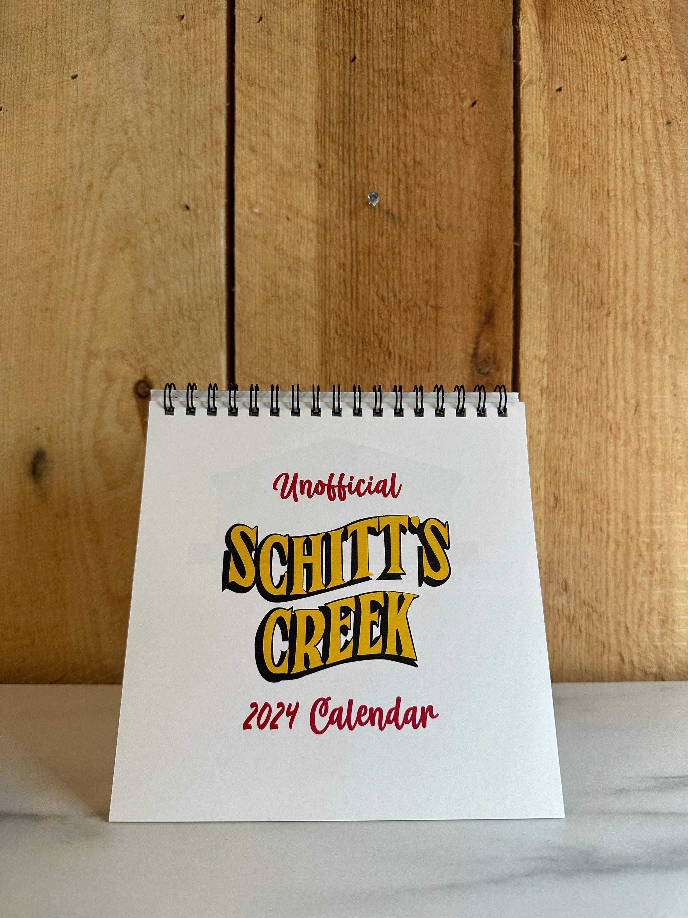 Mae'd - Wholesale Calendar - Schitt's Creek 2025 Spiral Bound Desk Calendar4