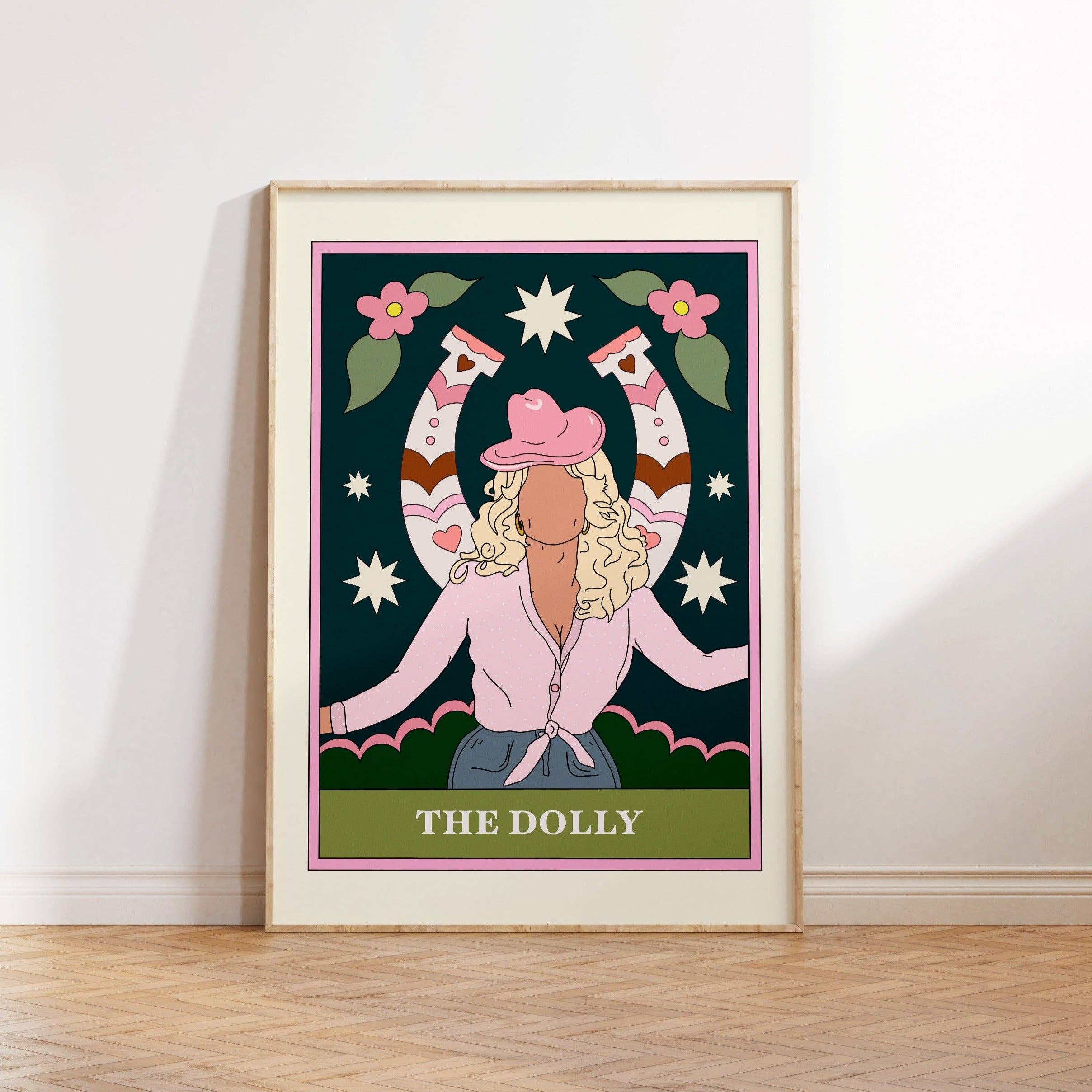 Twisted Rebel Designs - Wholesale Art Print - The Dolly Tarot Card Art Print0