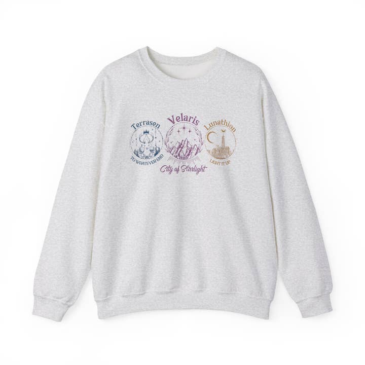 SJM Worlds Collide Sweatshirt för wholesale av MagicMerchEmporium