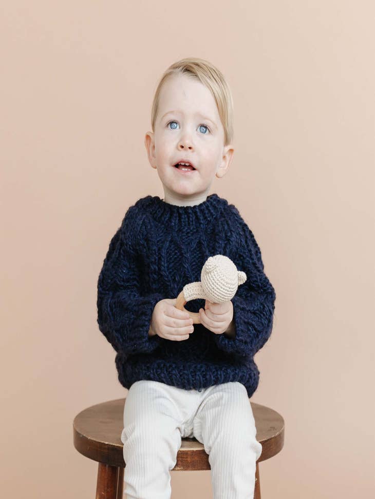 Wholesale Fisherman Sweater, Navy | Baby & Kids Clothing for your store ...