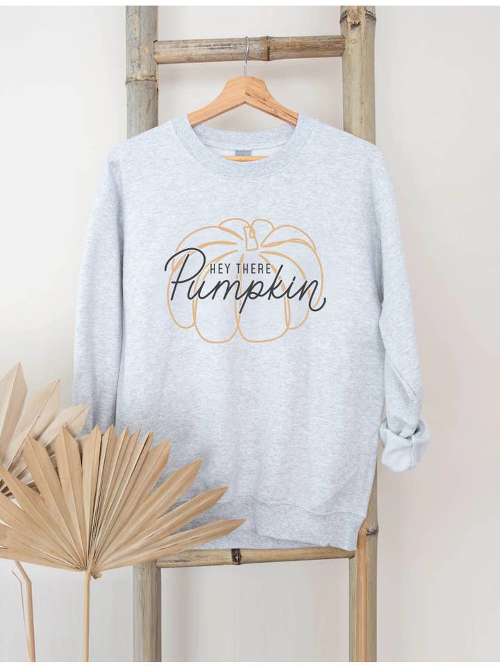 PINK NABI - Wholesale Graphic Sweatshirt - Women's - Graphic sweatshirt - Hey there pumpkin4