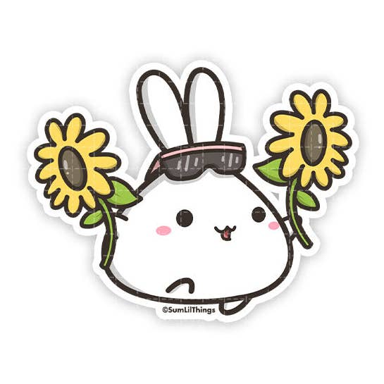 SumLilThings – Adesivo por atacado – Autocolante Vinil "Running With Sunflower"0