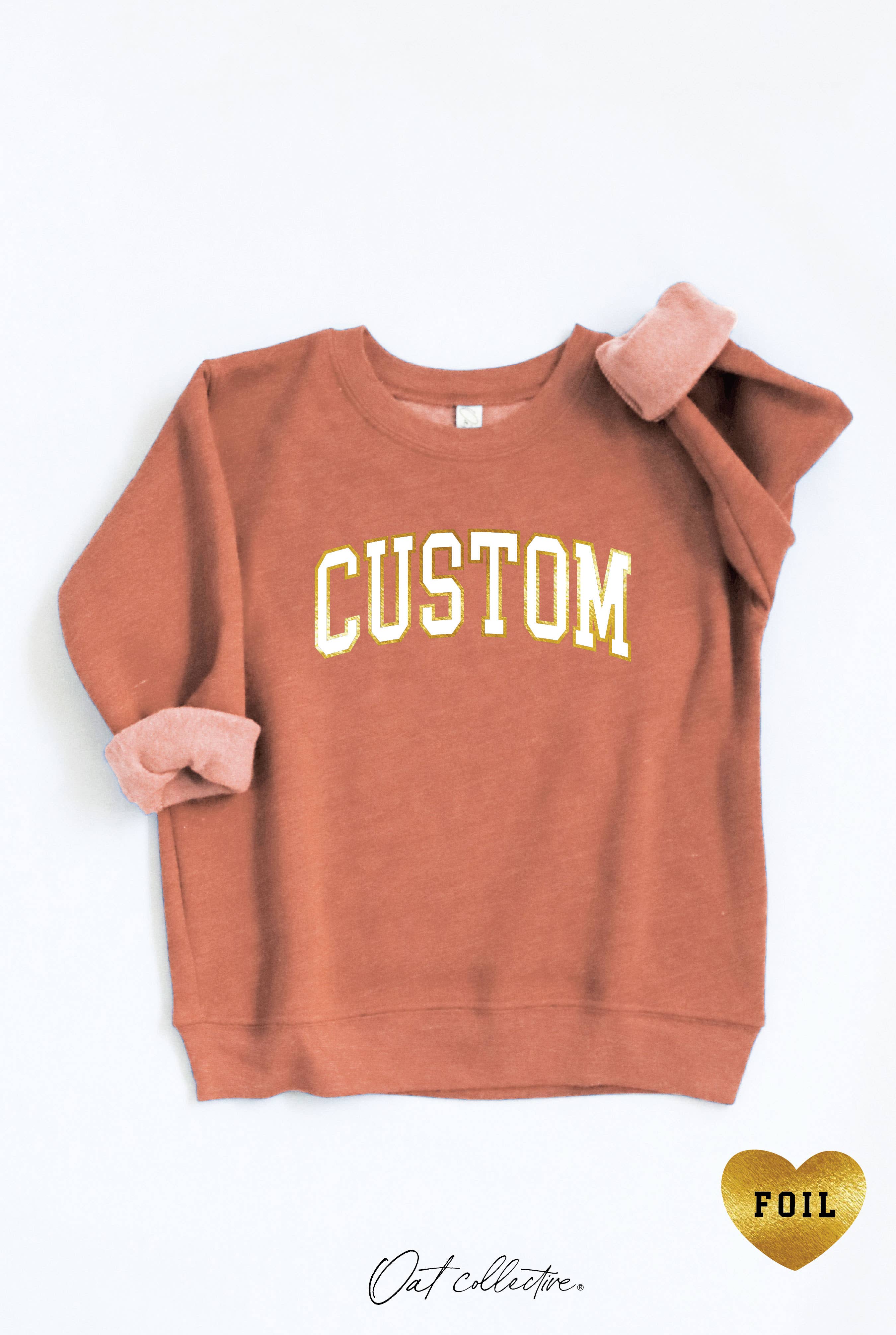 OAT COLLECTIVE - Vente Sweat-shirt – enfant - Sweat-shirt graphique CUSTOM FOIL pour tout-petits6