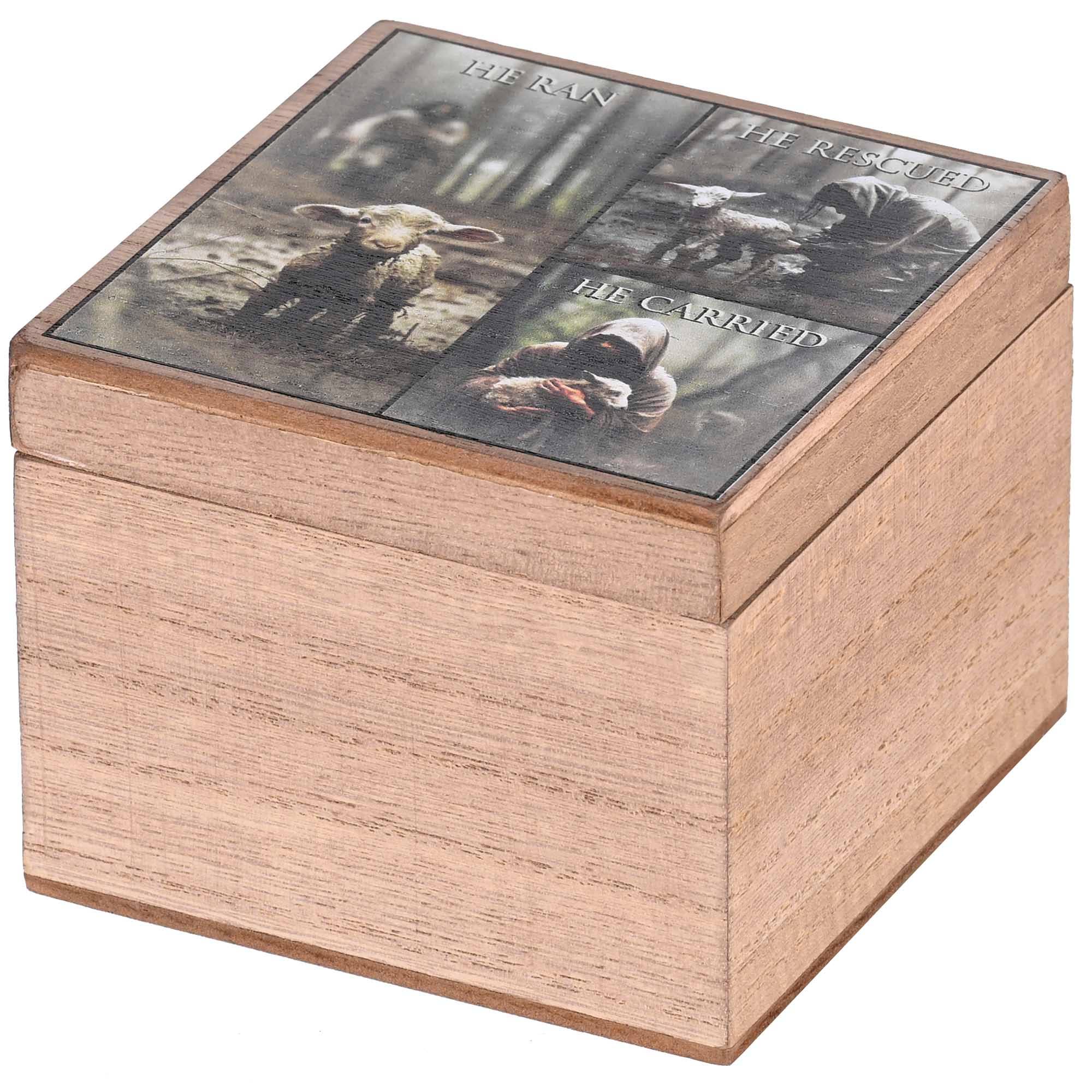 Dicksons - Wholesale Decorative Box - Prayer Box Good Shepherd with 72 Cards1