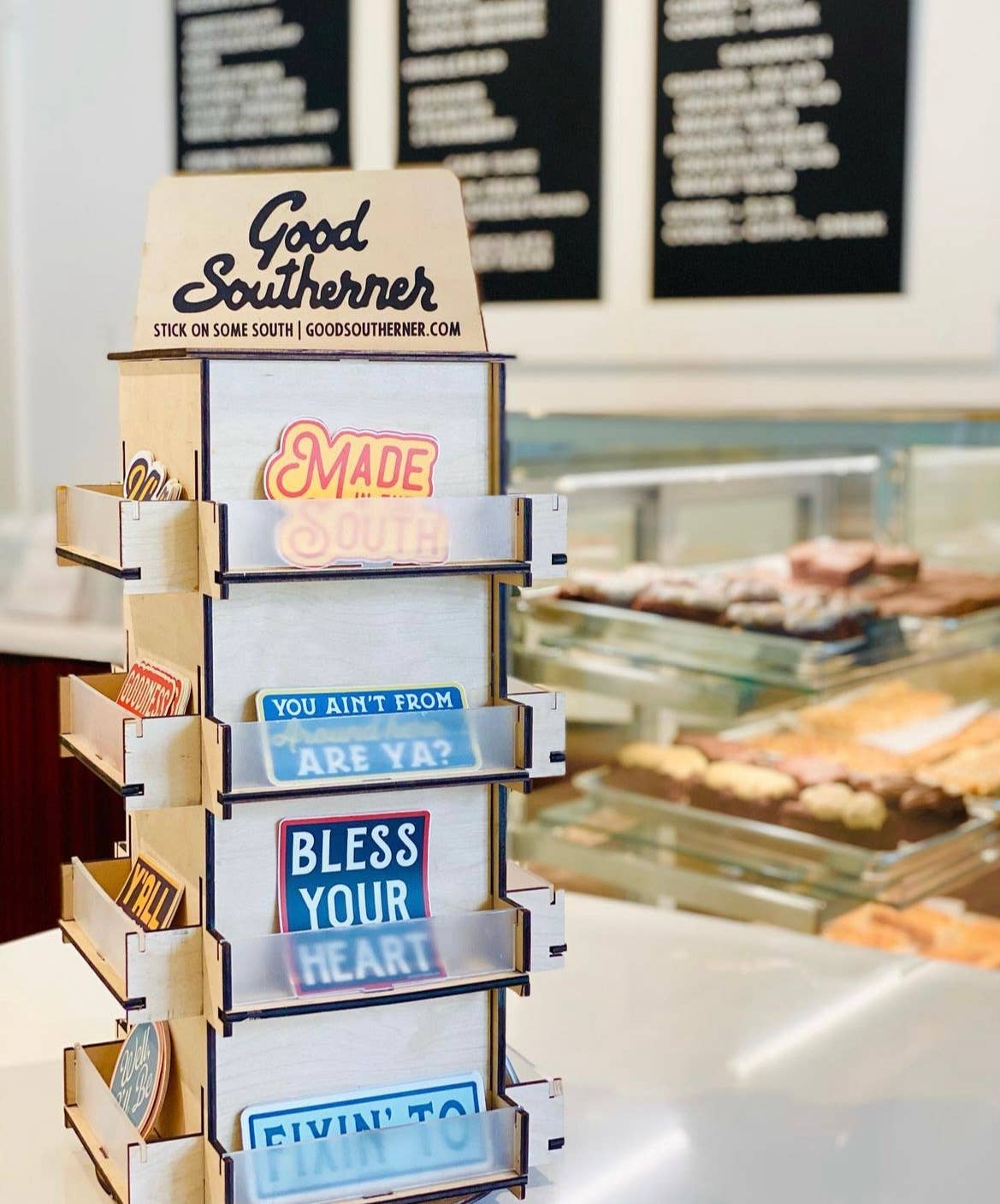 Good Southerner - Wholesale Retailer Display - Paper & Novelty - Rotating Sticker Stand Display Rack1