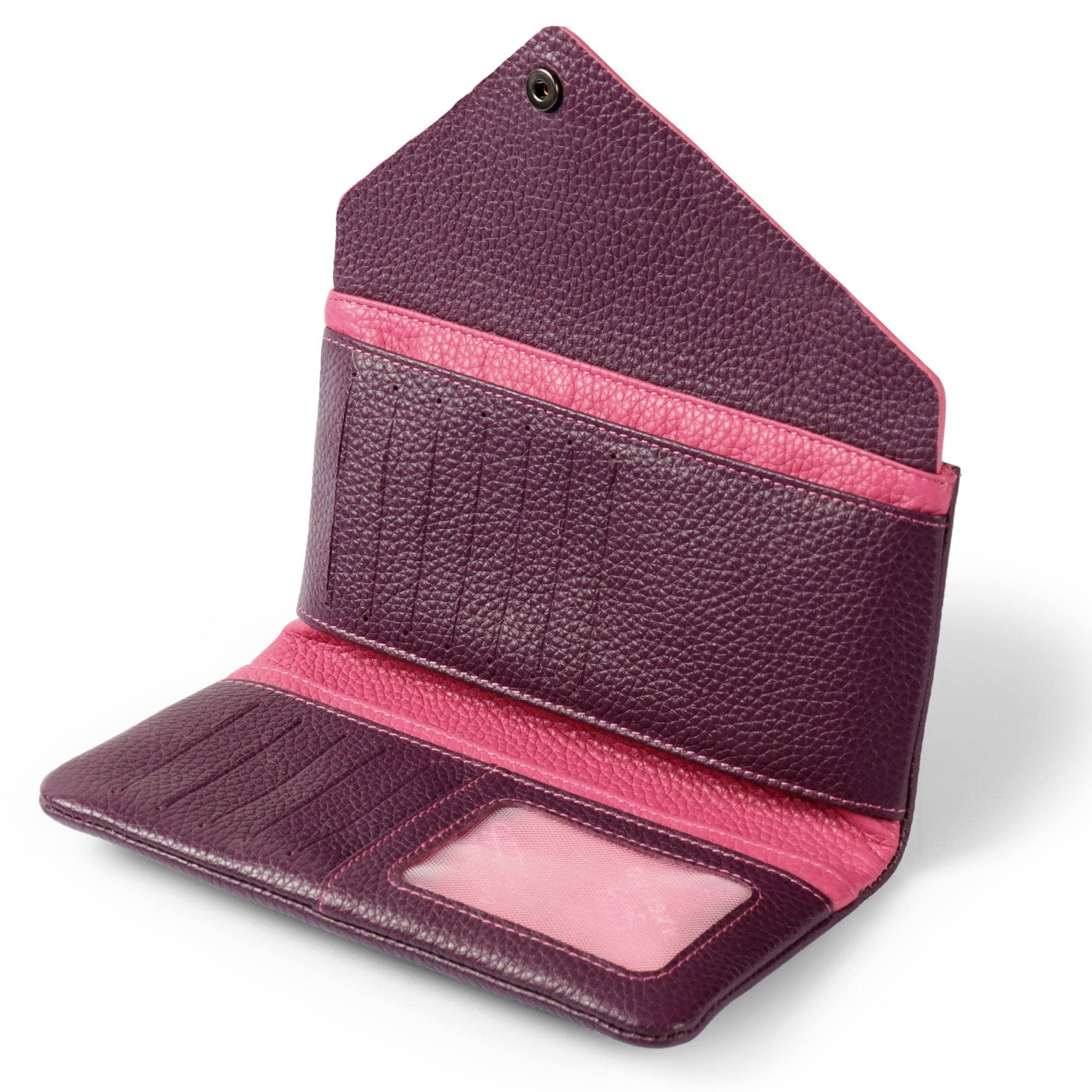 Londo - Vendita all'ingrosso Portafoglio - Unisex - Portafoglio a Busta in Pelle di Alta Qualità Otto Angelino con Scomparti Compatibili per Telefono, Blocco RFID - Unisex17