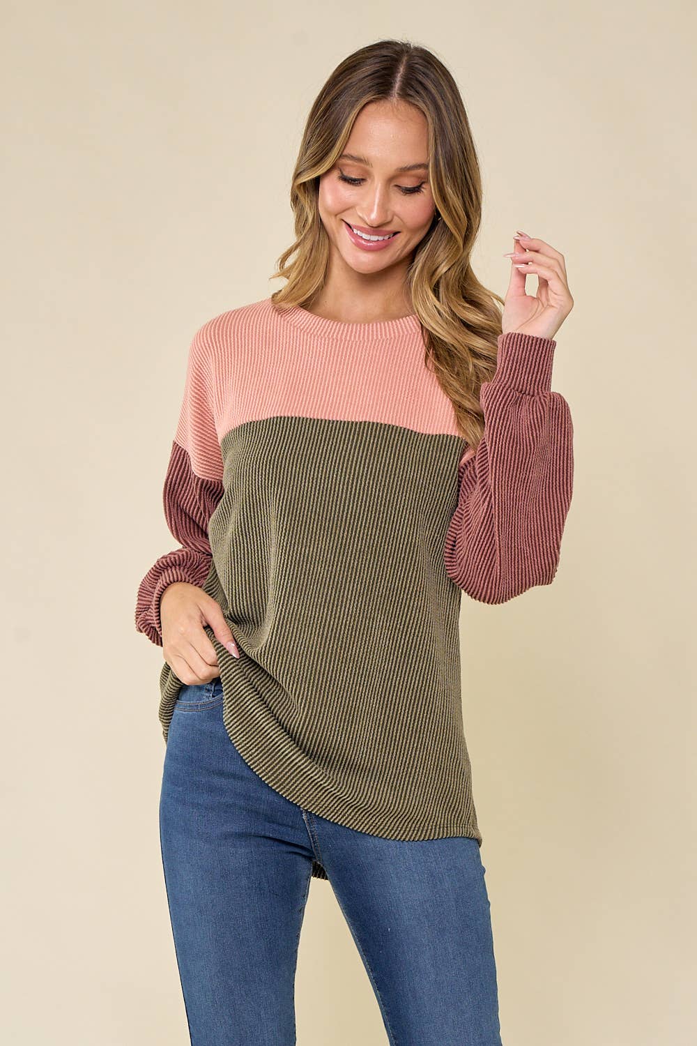 lovely melody – wholesale Sweatshirt - Dam – LMT3379-S-Time to Love Sweatshirt27