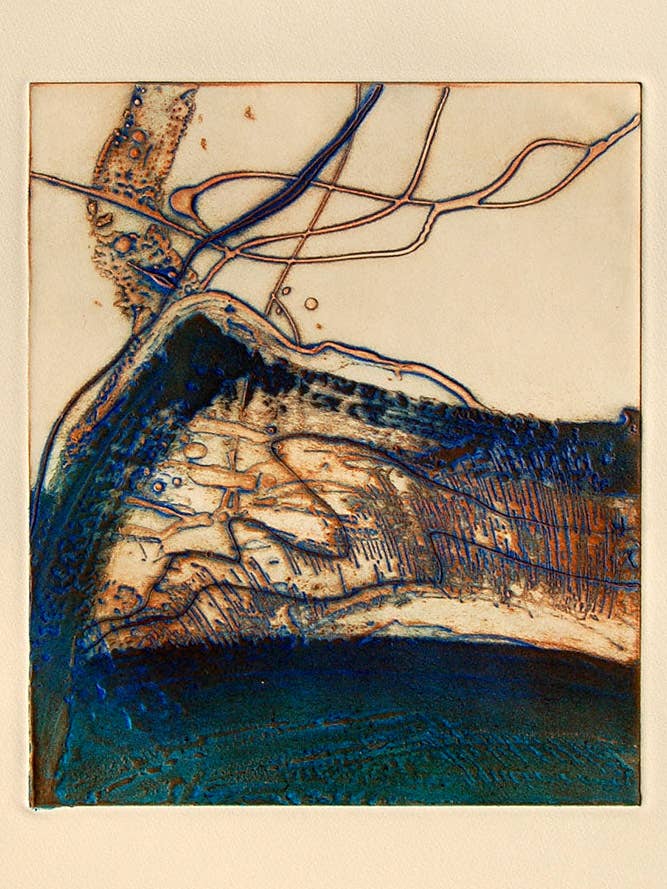 Blue Wildfire I pour la vente par Brenda Hartill