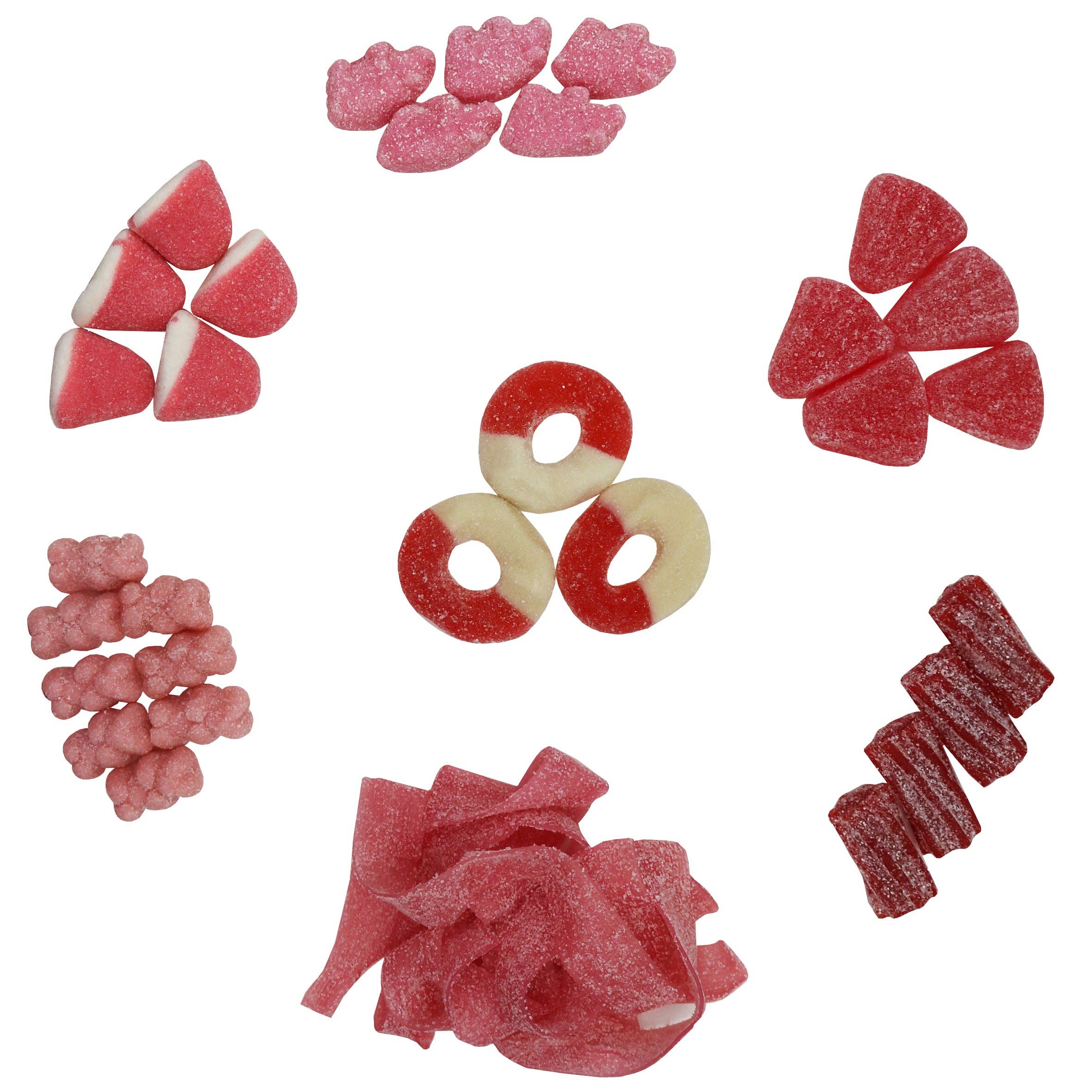 First Choice Candy – Großhandel Weingummi – PINK SOUR MIX GUMMIS1