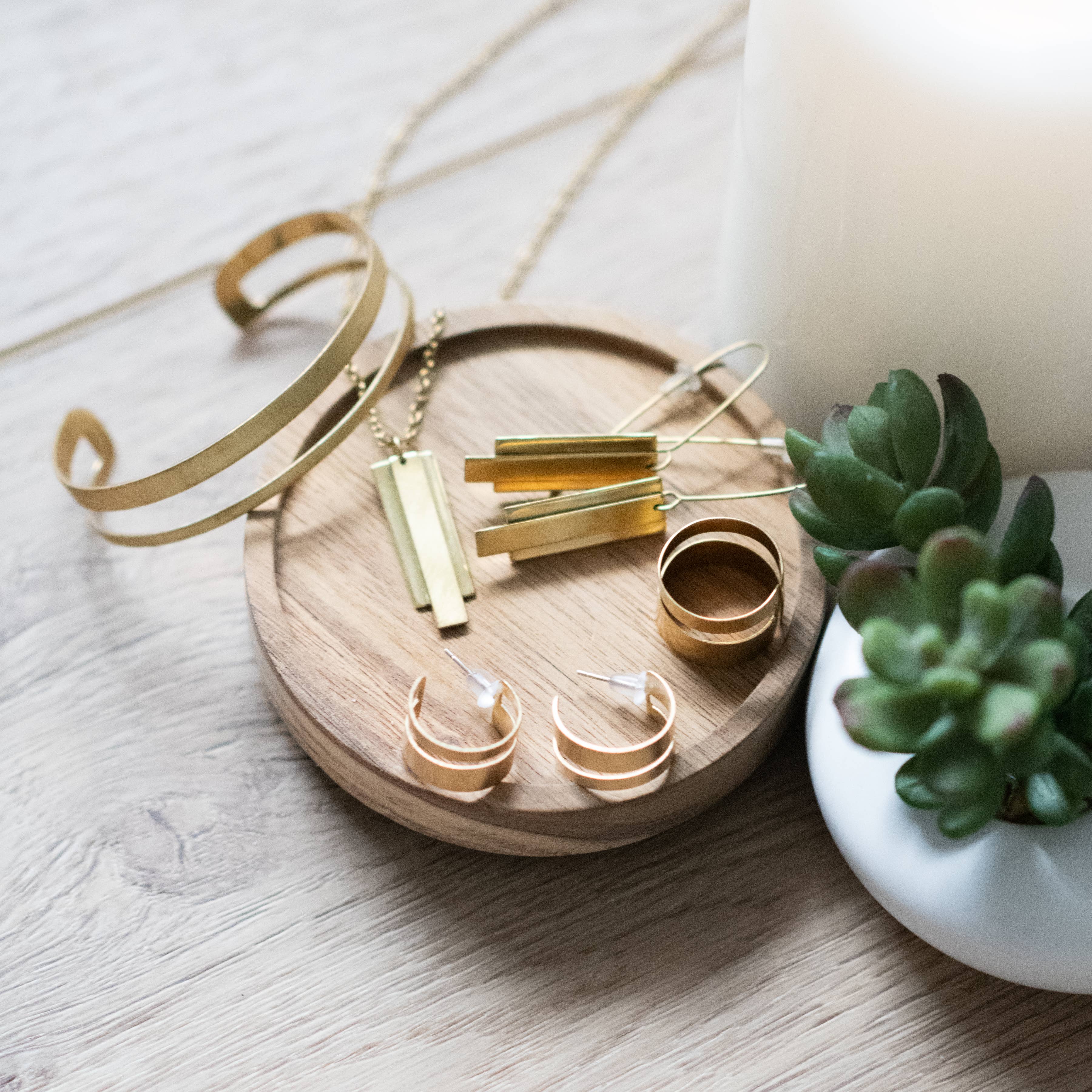 PURPOSE Jewelry - Wholesale Dangle Earrings - Honor Charm Threader Earrings3