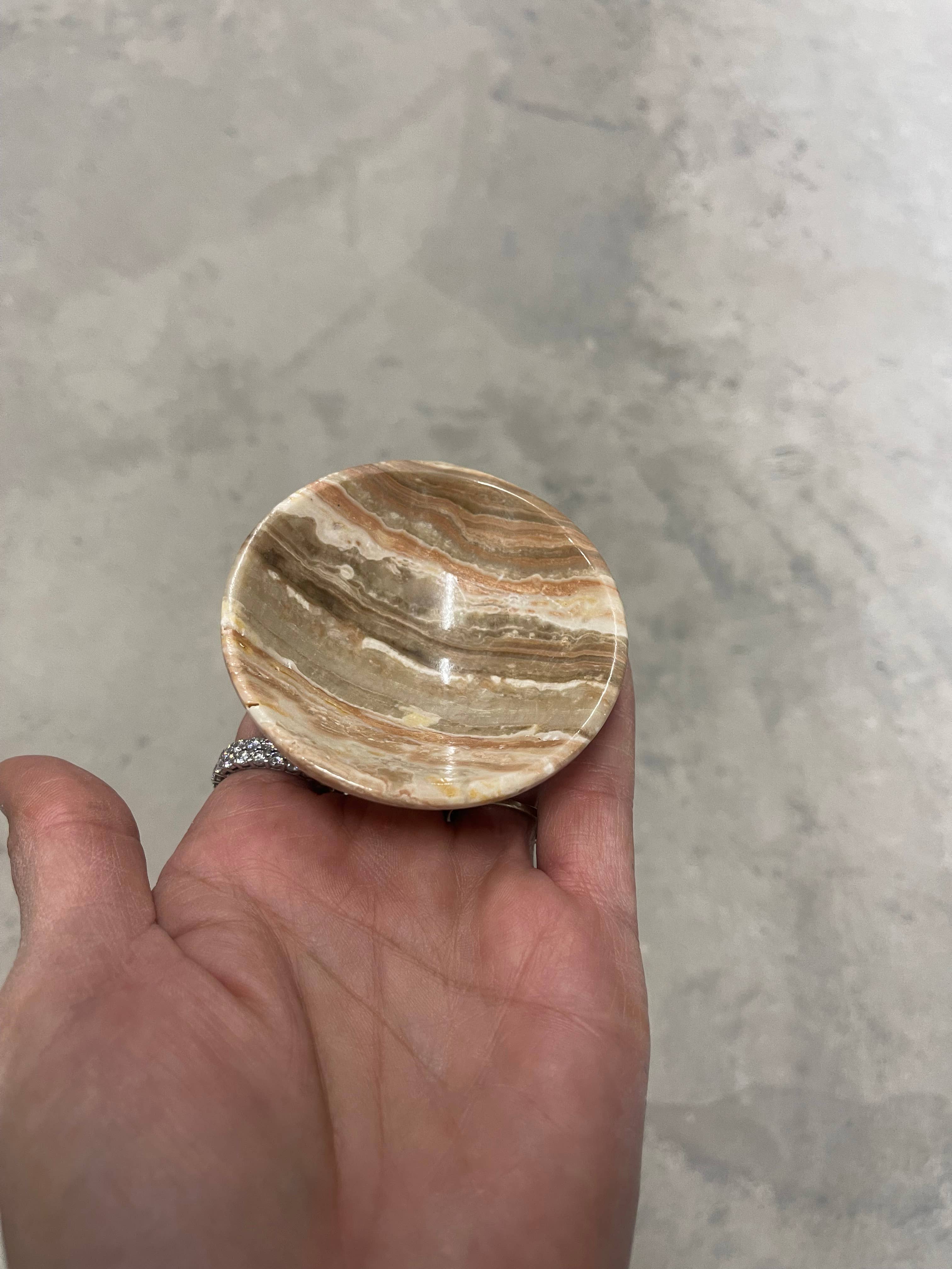 Casablanca Exports - Wholesale Decorative Plate/Dish/Bowl - Banded onyx mini bowl 2