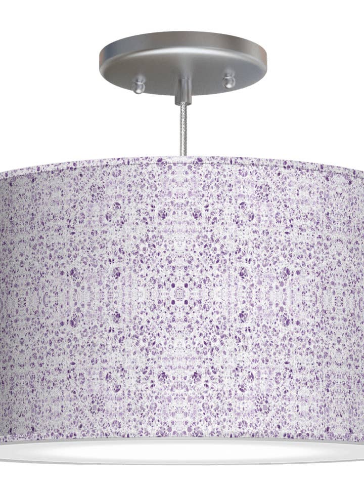 Chicago Drum Pendant - French Country Shade Patterns for wholesale by SBC Decor