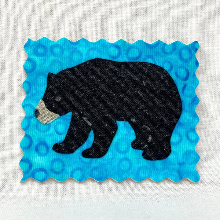 Maine Hill Studio - Vendita all'ingrosso Calamite - Magnete orso nero0