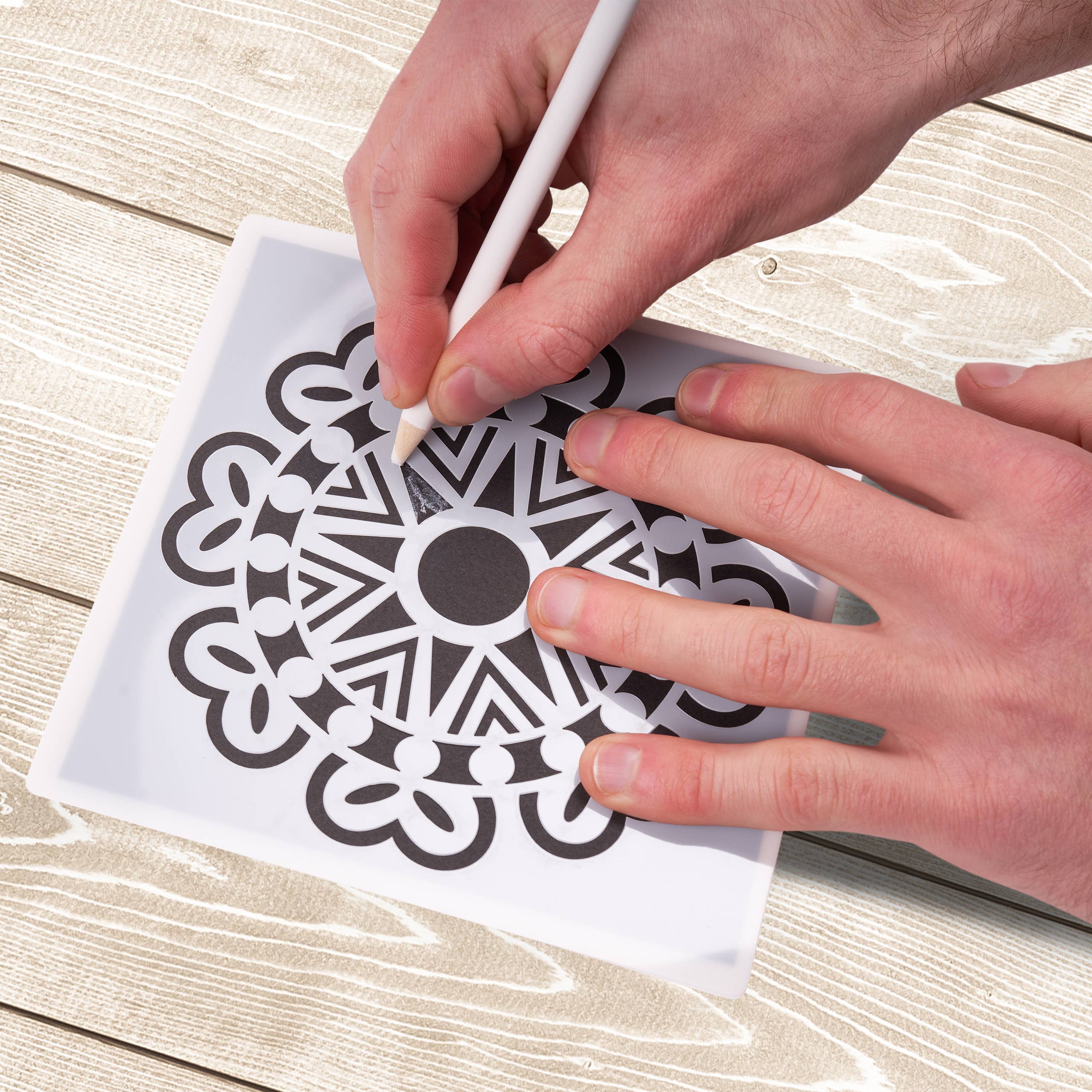 The Twiddlers – Engroshandel DIY-hobbysæt – 35 dele mandala prikværktøjssæt til sten, papir og negle7