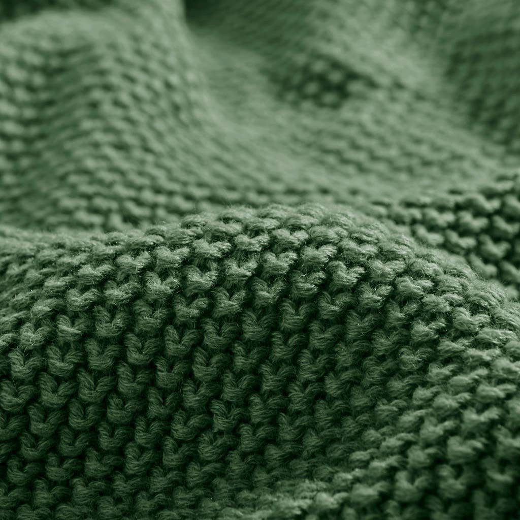 Olliix - Wholesale Throw Blanket - Classic Acrylic Knit Throw 50x60, Green1