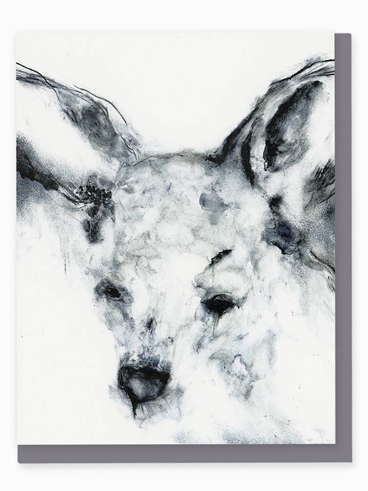 Fawn card for wholesale by Leigh Cypres