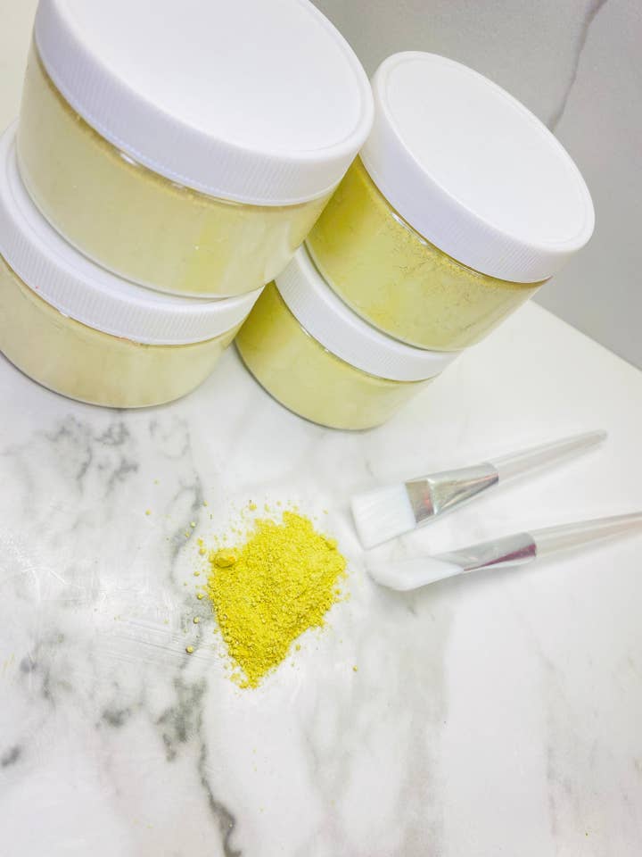 Máscara de argila Turmeric Glo por atacado de SkindulgebySteph