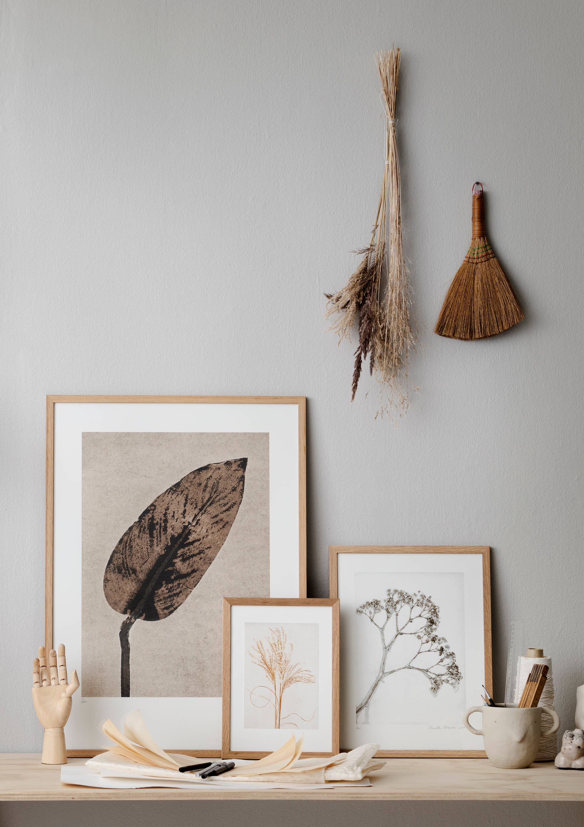 PERNILLE FOLCARELLI - Wholesale Art Print - Calathea caramel  50x70 cm1