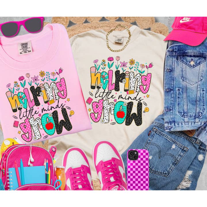 Helping Little Minds Grow (Pick Your Tee Color) for wholesale by The Red Rival Wholesale