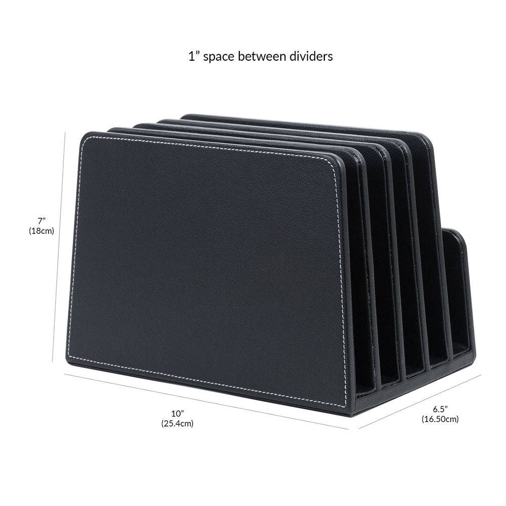 MobileVision - Wholesale Desk organiser - Executive Black 5 Slot Organizer1